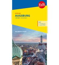 City Maps Falk Cityplan Augsburg 1:18.500 Falk Verlag AG