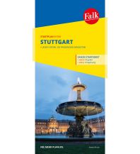 City Maps Falk Stadtplan Extra Stuttgart 1:20.000 Falk Verlag AG