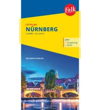 Stadtpläne Falk Cityplan Nürnberg 1:20.000 Falk Verlag AG