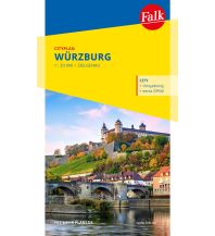 Stadtpläne Falk Cityplan Würzburg 1:15.000 Falk Verlag AG