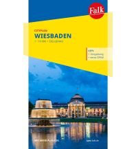 City Maps Falk Cityplan Wiesbaden 1:19.000 Falk Verlag AG