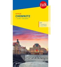 Stadtpläne Falk Cityplan Chemnitz 1:20.000 Falk Verlag AG