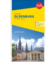 Stadtpläne Falk Cityplan Oldenburg 1:17 500 Falk Verlag AG