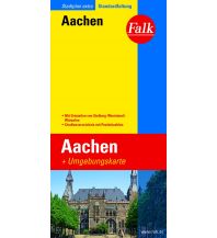 Stadtpläne Falk Stadtplan Extra Standardfaltung Aachen 1:19 500 Falk Verlag AG