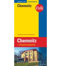 City Maps Falk Stadtplan Extra Standardfaltung Chemnitz 1:20 000 Falk Verlag AG