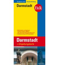 City Maps Falk Stadtplan Extra Standardfaltung Darmstadt mit Ortsteilen von Egelsbach, Gri Falk Verlag AG