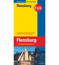 Stadtpläne Falk Stadtplan Extra Standardfaltung Flensburg mit Ortsteilen von Glücksburg Falk Verlag AG