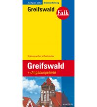 Stadtpläne Falk Stadtplan Extra Standardfaltung Greifswald 1:15 000 Falk Verlag AG