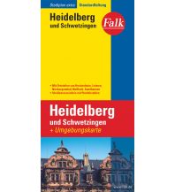 City Maps Falk Stadtplan Extra Standardfaltung Heidelberg und Schwetzingen mit Ortsteilen Falk Verlag AG