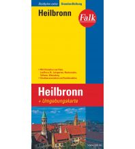 Stadtpläne Falk Stadtplan Extra Standardfaltung Heilbronn mit Ortsteilen von Flein, Lauffen Falk Verlag AG