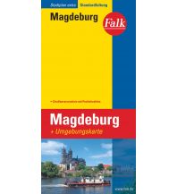 City Maps Falk Stadtplan Extra Standardfaltung Magdeburg 1:20 000 Falk Verlag AG