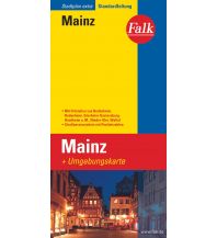 Stadtpläne Falk Stadtplan Extra Standardfaltung Mainz mit Ortsteilen von Bodenheim, Budenhe Falk Verlag AG