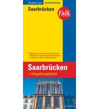 Stadtpläne Falk Stadtplan Extra Standardfaltung Saarbrücken mit Ortsteilen von Forbach Falk Verlag AG