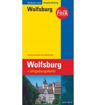 Stadtpläne Falk Stadtplan Extra Standardfaltung Wolfsburg 1:21 000 Falk Verlag AG