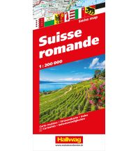 Straßenkarten Suisse Romande Strassenkarte Hallwag Verlag