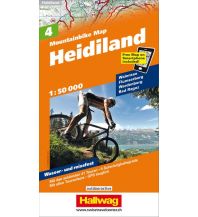 Cycling Maps Heidiland Mountainbike-Karte Nr. 4, 1:50 000 Hallwag Verlag