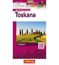 Straßenkarten Italien Toskana Flash Guide Hallwag Verlag