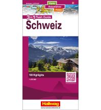 Straßenkarten Schweiz Flash Guide Hallwag Verlag