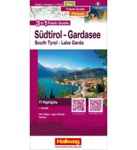 Straßenkarten Italien Südtirol-Gardasee-Venedig Flash Guide Hallwag Verlag