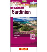 Road Maps Italy Sardinien Flash Guide Strassenkarte 1:200 000 Hallwag Verlag