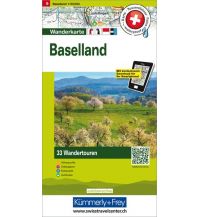 Wanderkarten Schweiz & FL Hallwag Wanderkarte Baselland Hallwag Verlag