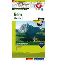 Wanderkarten Schweiz & FL Hallwag Wanderkarte Bern Hallwag Verlag