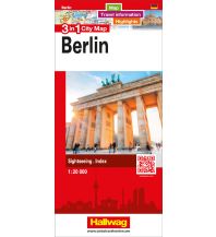 City Maps Berlin 3 in 1 City Map, 1:20 000 Hallwag Verlag