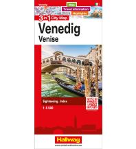 Stadtpläne Venedig 3 in 1 City Map Hallwag Verlag