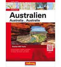Reise- und Straßenatlanten Australien Road Atlas Hallwag Verlag