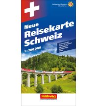 Straßenkarten Schweiz Schweiz Neue Reisekarte Strassenkarte 1:200 000 Hallwag Kümmerly+Frey AG