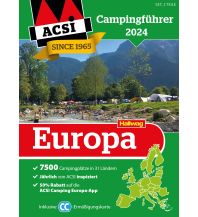Campingführer Europa 2024, Campingführer ACSI Hallwag Verlag