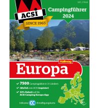 Camping Guides Europa 2024, Campingführer ACSI Hallwag Verlag