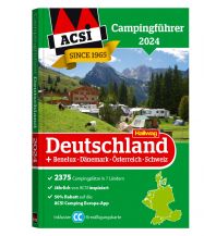 Camping Guides Deutschland 2024, Campingführer ACSI Hallwag Verlag