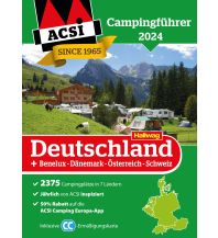 Camping Guides Deutschland 2024, Campingführer ACSI Hallwag Verlag