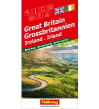 Straßenkarten Grossbritannien, Irland, Strassenkarte 1:650'000 Hallwag Verlag
