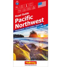 Straßenkarten USA, Pacific Northwest, Nr. 01, Strassenkarte 1:1Mio. Hallwag Verlag