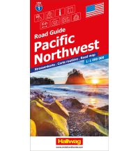 Road Maps USA, Pacific Northwest, Nr. 01, Strassenkarte 1:1Mio. Hallwag Verlag