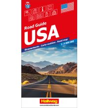 Road Maps USA Strassenkarte 1:3,8 Mio. Road Guide No 12 Hallwag Verlag