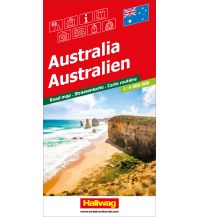 Straßenkarten Australien - Ozeanien Australien Strassenkarte 1:4 Mio. Hallwag Verlag