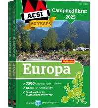 Camping Guides ACSI Campingführer Europa 2025 Hallwag Kümmerly+Frey AG