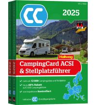 Camping Guides ACSI CampingCard & Stellplatzführer 2025 Hallwag Kümmerly+Frey AG