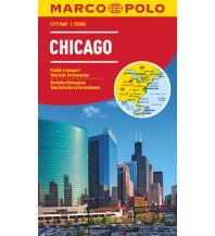Stadtpläne Marco Polo City Map International Chicago 1:15 000 Mairs Geographischer Verlag Kurt Mair GmbH. & Co.