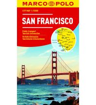 Stadtpläne Marco Polo City Map International San Francisco 1:15 000 Mairs Geographischer Verlag Kurt Mair GmbH. & Co.