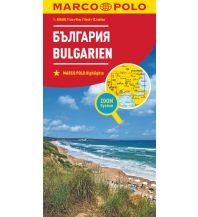 Straßenkarten Bulgarien MARCO POLO Länderkarte Bulgarien 1:800 000 Mairs Geographischer Verlag Kurt Mair GmbH. & Co.