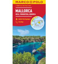 Road Maps Marco Polo Regionalkarte Spanien, Mallorca, Ibiza, Formentera, Menorca 1:150 000 Mairs Geographischer Verlag Kurt Mair GmbH. & Co.