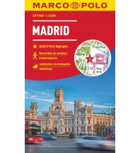 Stadtpläne MARCO POLO Cityplan Madrid 1:12 000 Mairs Geographischer Verlag Kurt Mair GmbH. & Co.