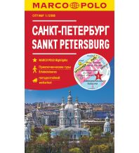 Stadtpläne MARCO POLO Cityplan Sankt Petersburg 1:12000 Mairs Geographischer Verlag Kurt Mair GmbH. & Co.