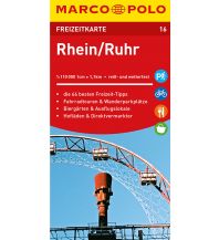 Road Maps MARCO POLO Freizeitkarte Rhein, Ruhr Mairs Geographischer Verlag Kurt Mair GmbH. & Co.