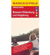 Road Maps MARCO POLO Freizeitkarte Bremen, Oldenburg und Umgebung Mairs Geographischer Verlag Kurt Mair GmbH. & Co.