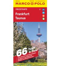 Road Maps MARCO POLO Freizeitkarte 27 Frankfurt, Taunus 1:100.000 Mairs Geographischer Verlag Kurt Mair GmbH. & Co.